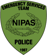 Emergency Services Team shoulder patch.