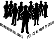 Northern Illinois Police Alarm System logo.